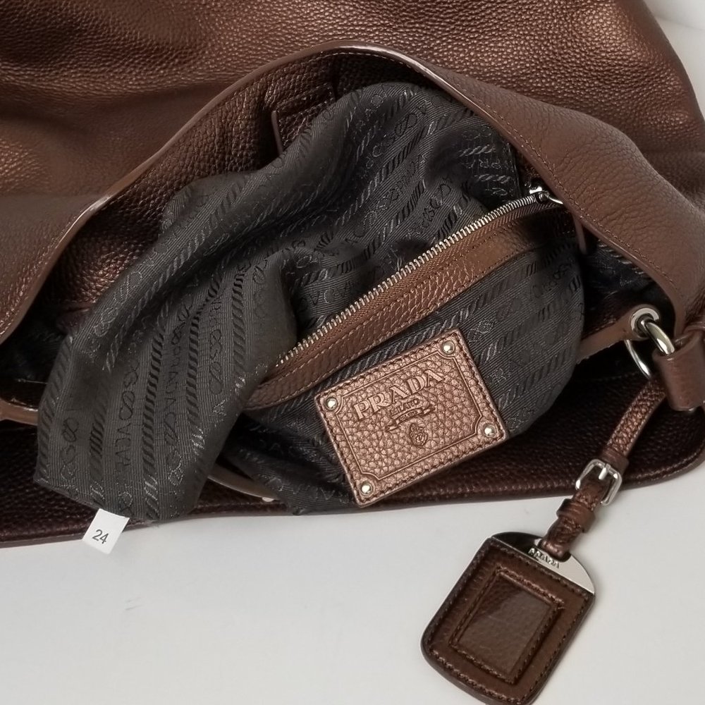 Prada Patent Leather Ombré Bag - Picture 9 of 14